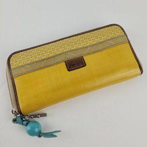 Musical Cornet Yellow Art Wallet Real Leather Zipper Coin Phone Purse Clutch for Women Musical Cornet Yellow Art Wallet Real Leather Zipper Coin Phone Purse Clutch for Women